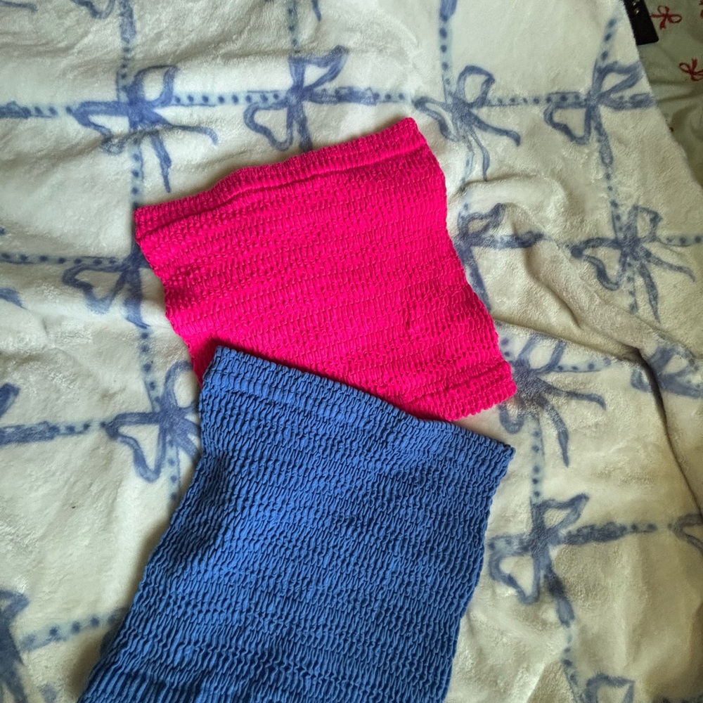 No Boundaries Pink and Blue Kids Skirts